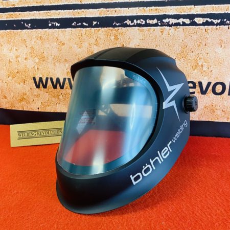 Maschera per molatura Böhler Big Vision Visiera rettificata - nero opaco