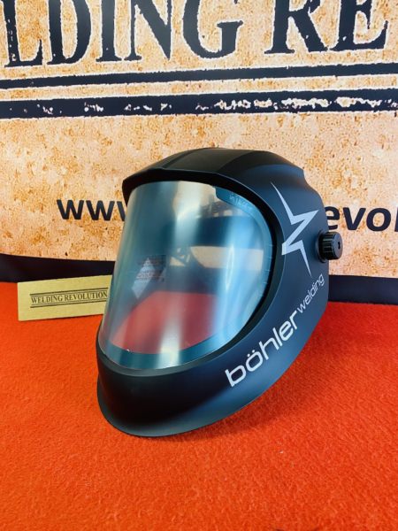 Maschera per molatura Böhler Big Vision Visiera rettificata - nero opaco