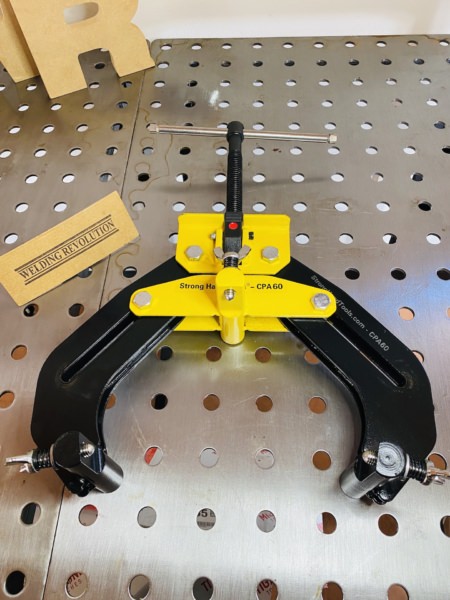 Morsetto di Allineamento per tubi con Leva ad Azione Rapida Strong Hand Tools CPA 60