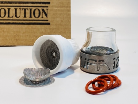 Fupa 12 Kit pirex & ceramic con cover titanio