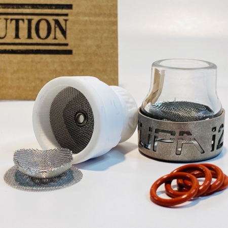 Fupa 12 Kit pirex & ceramic con cover titanio
