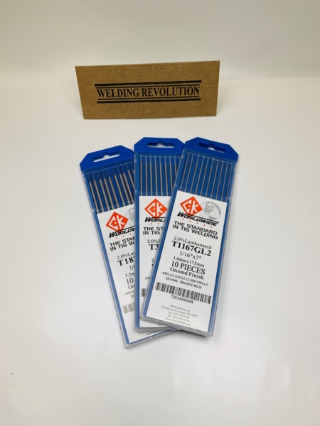 Tungsteno blu 2% lantanio