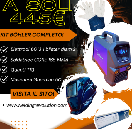 PROMO KIT SALDATORE - guanti tig, core 165 mma, elettrodi e guardian 50 PROMO KIT SALDATORE - guanti tig, core 165 mma, elettrodi e guardian 50